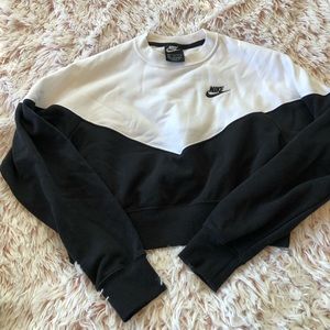 Nike cropped sweater